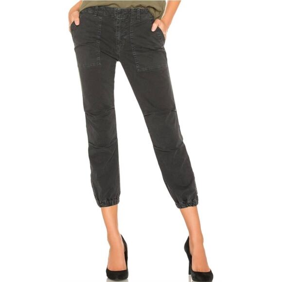 Nili Lotan Cropped Military Pant Carbon - Picture 2 of 8